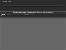 Tablet Screenshot of iltek.com